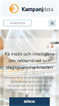 Mobile Screenshot of kampanjdata.se